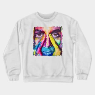 Women - colorful Crewneck Sweatshirt